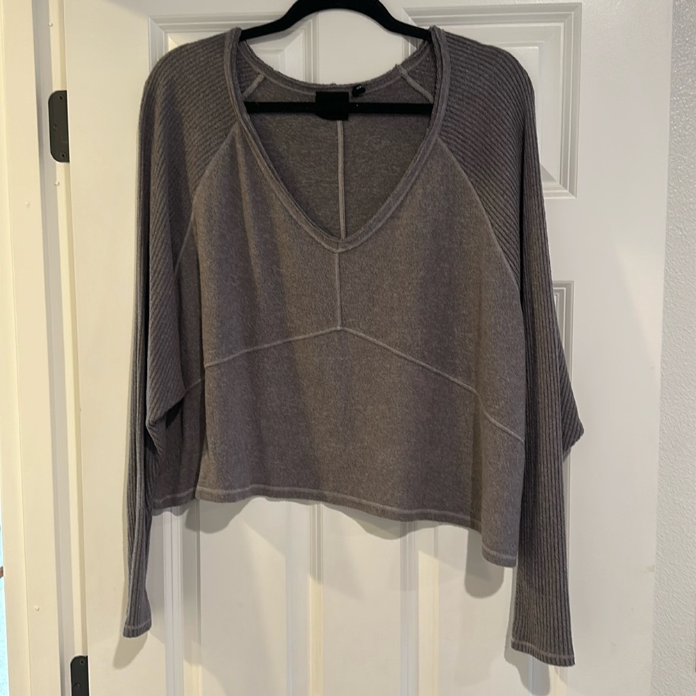 Out from under crop sweater